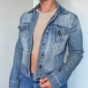 2000s Paris Blues Jean Jacket